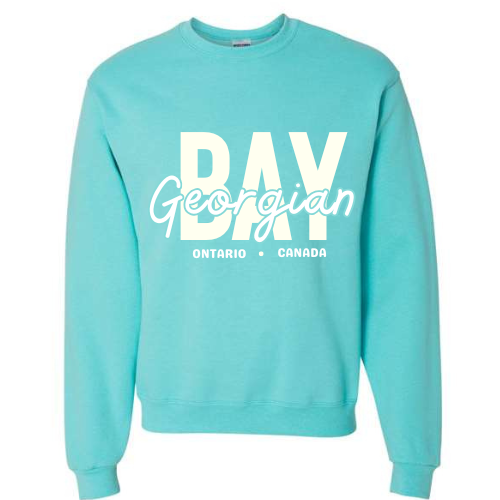 Georgian Bay ON/Canada - Scuba Blue - Crewneck Sweater